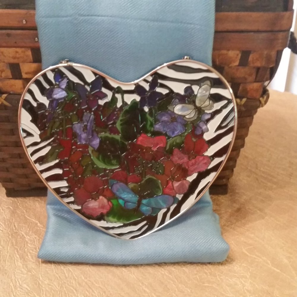 Joan Baker African Violets Suncatcher